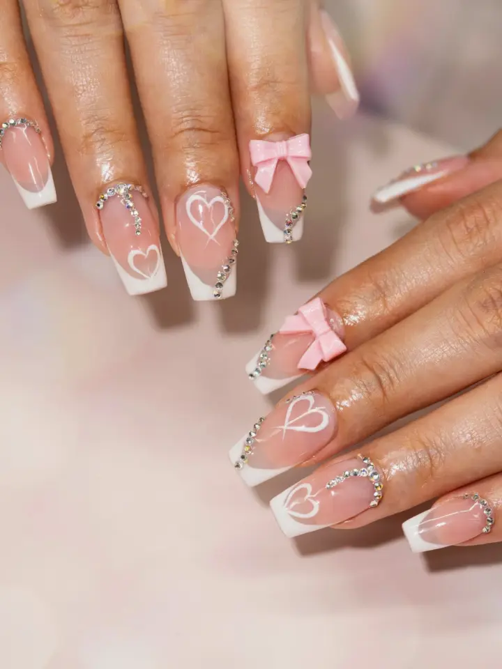 Pink Acrylic Nail Trends 2025 | Soft Pink Oval Acrylics for Everyday Chic