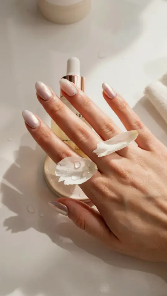 Chrome Acrylic Nails | Mirror Finish Trend 2025 | Easy DIY Guide