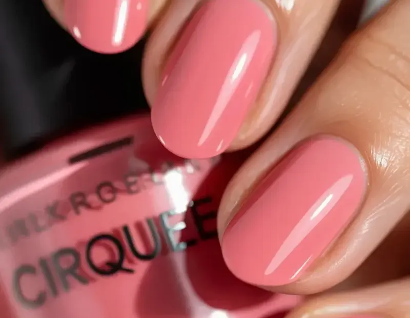 Matte Coral Nails Without Smudges - Avoid This Drying Mistake